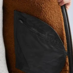 Winterjas Voor Heren PME Legend Lammy Jacket Leer Donkerbruin -Sport Jas Verkoopwinkel 75166 6