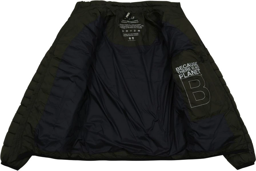 Winterjas Voor Heren Ecoalf Teres Jas Donkergroen 5 Winterjas Voor Heren Ecoalf Teres Jas Donkergroen - Afbeelding 5