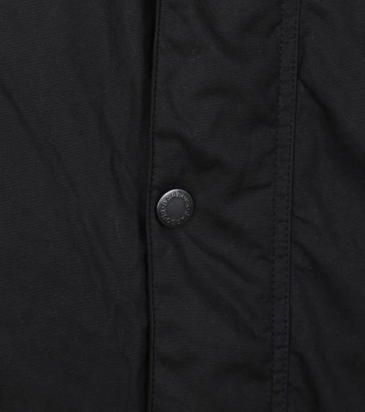 Waxjas Voor Heren Barbour Hooded Beaufort Wax Navy 3 Waxjas Voor Heren Barbour Hooded Beaufort Wax Navy - Afbeelding 3