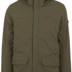 Parka Jas Voor Heren Tenson Harris Jas Olijfgroen