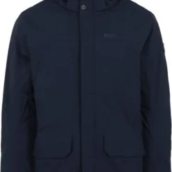 Parka Jas Voor Heren Tenson Harris Jas Donkerblauw