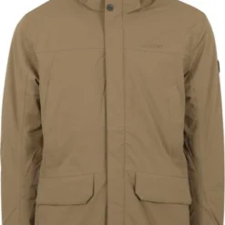Parka Jas Voor Heren Tenson Harris Jas Licht Bruin