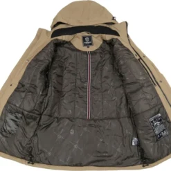Parka Jas Voor Heren Tenson Harris Jas Licht Bruin -Sport Jas Verkoopwinkel 75293 5