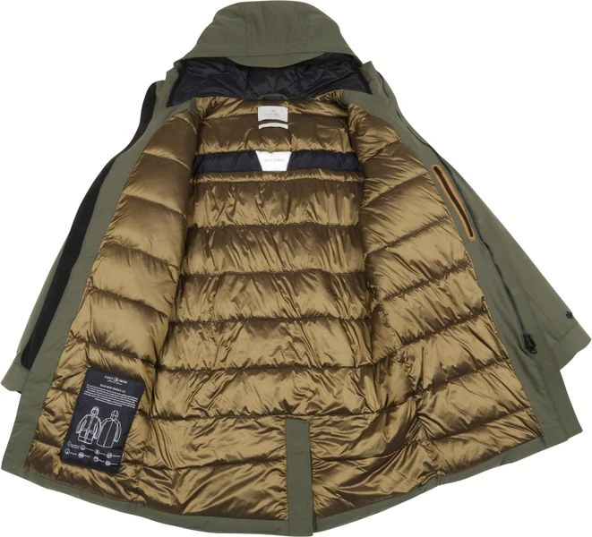 Parka Jas Voor Heren Cast Iron Parka Donkergroen 6 Parka Jas Voor Heren Cast Iron Parka Donkergroen - Afbeelding 6
