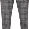 Chino Broeken Suitable Chino Ruiten Donkergrijs