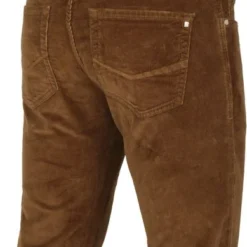 Five-Pocket Broeken Pierre Cardin Broek Lyon Tapered Future Flex Corduroy Bruin -Sport Jas Verkoopwinkel 75365 3