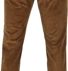 Five-Pocket Broeken Pierre Cardin Broek Lyon Tapered Future Flex Corduroy Bruin -Sport Jas Verkoopwinkel 75365 4