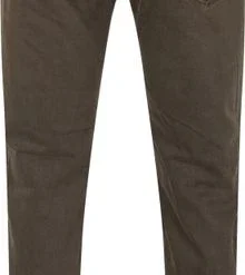 Five-Pocket Broeken Pierre Cardin Broek Lyon Tapered Future Flex Grijs Bruin -Sport Jas Verkoopwinkel 75366 4