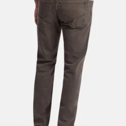 Five-Pocket Broeken Pierre Cardin Broek Lyon Tapered Future Flex Grijs Bruin -Sport Jas Verkoopwinkel 75366 5