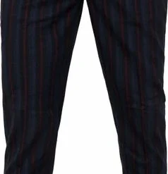 Chino Broeken Scotch And Soda Mott Chino Streep Navy