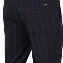 Chino Broeken Scotch And Soda Mott Chino Streep Navy -Sport Jas Verkoopwinkel 75368 3