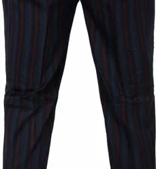Chino Broeken Scotch And Soda Mott Chino Streep Navy -Sport Jas Verkoopwinkel 75368 4
