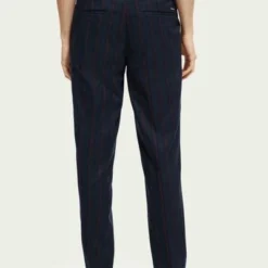 Chino Broeken Scotch And Soda Mott Chino Streep Navy -Sport Jas Verkoopwinkel 75368 5