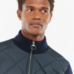 Wollen Jassen Barbour Arch Diamond Quilt Knit Jack Navy 10 Wollen Jassen Barbour Arch Diamond Quilt Knit Jack Navy -Sport Jas Verkoopwinkel 75379 5