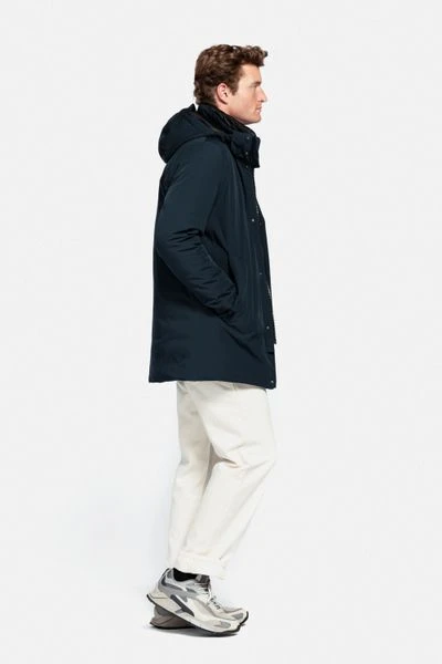 Parka Jas Voor Heren Reset Charleston Jas Donkerblauw 4 Parka Jas Voor Heren Reset Charleston Jas Donkerblauw - Afbeelding 4