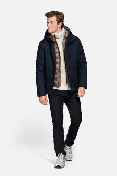 Parka Jas Voor Heren Reset Clifford Jas Donkerblauw 3 Parka Jas Voor Heren Reset Clifford Jas Donkerblauw - Afbeelding 3