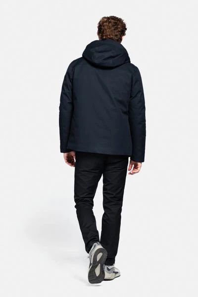 Parka Jas Voor Heren Reset Clifford Jas Donkerblauw 4 Parka Jas Voor Heren Reset Clifford Jas Donkerblauw - Afbeelding 4