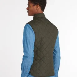 Bodywarmers Heren Barbour Lowerdale Gilet Donkergroen -Sport Jas Verkoopwinkel 75391 3