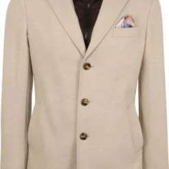Sport Jas Verkoopwinkel 15 Wollen Jassen Blue Industry Coat Beige