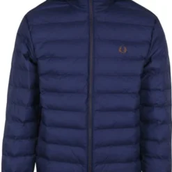 Sport Jas Verkoopwinkel 26 Winterjas Voor Heren Fred Perry Jas Navy