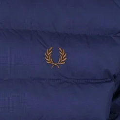 Winterjas Voor Heren Fred Perry Jas Navy -Sport Jas Verkoopwinkel 75432 3