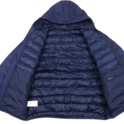 Winterjas Voor Heren Fred Perry Jas Navy -Sport Jas Verkoopwinkel 75432 6