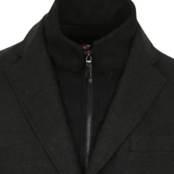 Mantel Voor Heren Suitable Raw Coat Antraciet -Sport Jas Verkoopwinkel 75514 3