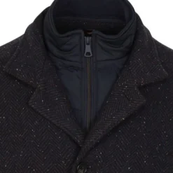 Wollen Jassen Suitable Robert Coat Wol Navy -Sport Jas Verkoopwinkel 75515 3