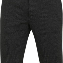Chino Broeken Alberto Rob Stretch Chino Antraciet Gestreept -Sport Jas Verkoopwinkel 75532 2 1