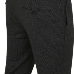 Chino Broeken Alberto Rob Stretch Chino Antraciet Gestreept -Sport Jas Verkoopwinkel 75532 3