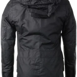 Waxjas Voor Heren Barbour Waxjas Corbridge Zwart -Sport Jas Verkoopwinkel 7865 3