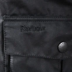 Waxjas Voor Heren Barbour Waxjas Corbridge Zwart -Sport Jas Verkoopwinkel 7865 5