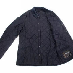 Tussenjassen Barbour Heritage Liddesdale Quilted Jas Navy -Sport Jas Verkoopwinkel 7870 6